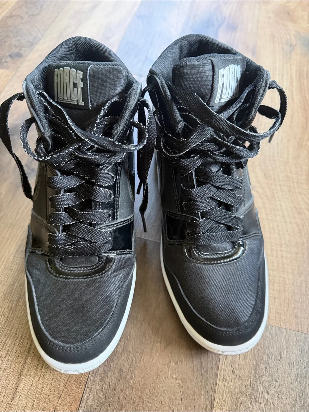 Nike Force Dunk Sky Hi Hidden Wedge Women’s 8.5 RARE Excellent Condition